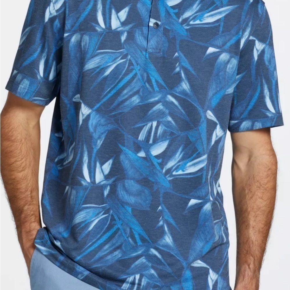 Men’s New Walter Hagen Men's Clubhouse Airbrush Print Golf Polo size - Picture 2 of 6